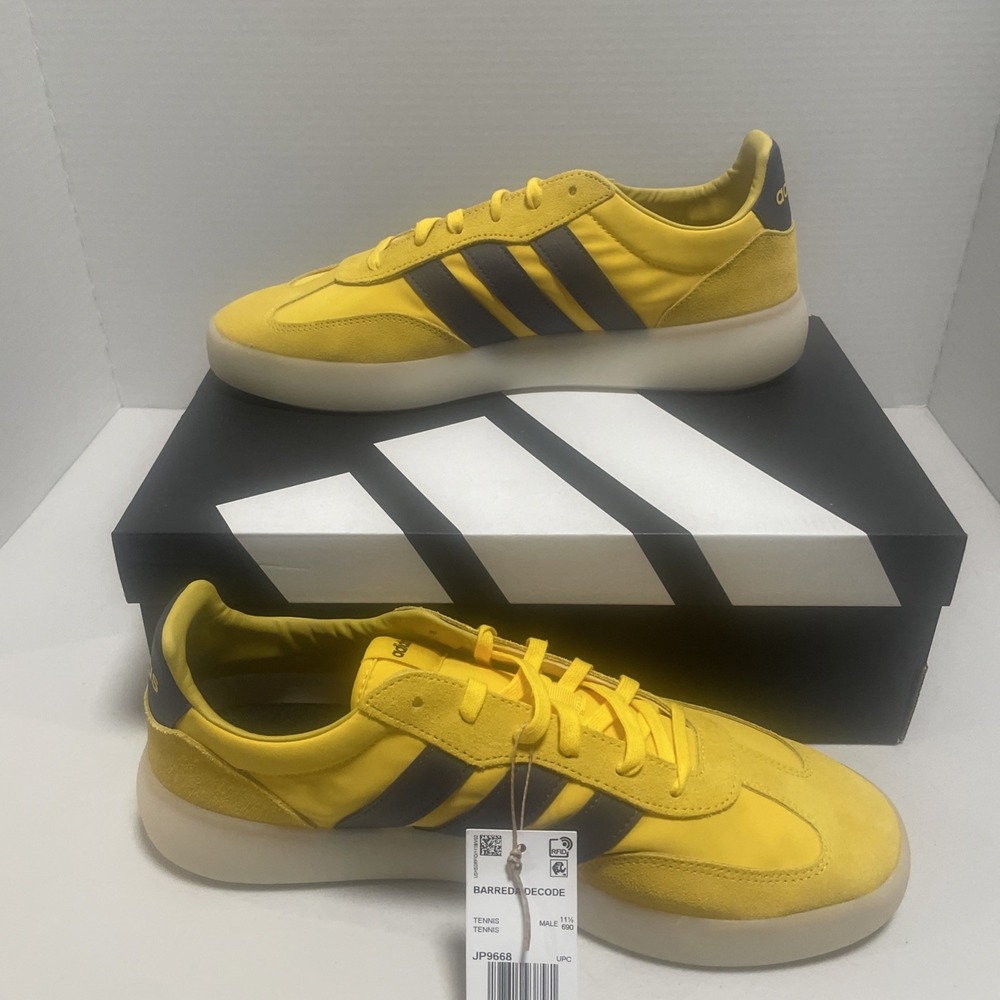 Size 12 - Adidas Barreda Decode Utility Yellow Dark Blue
